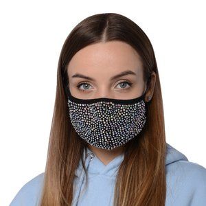 Black Fashion Mask w 2 Sanitizer Bracelet, NO BOGO